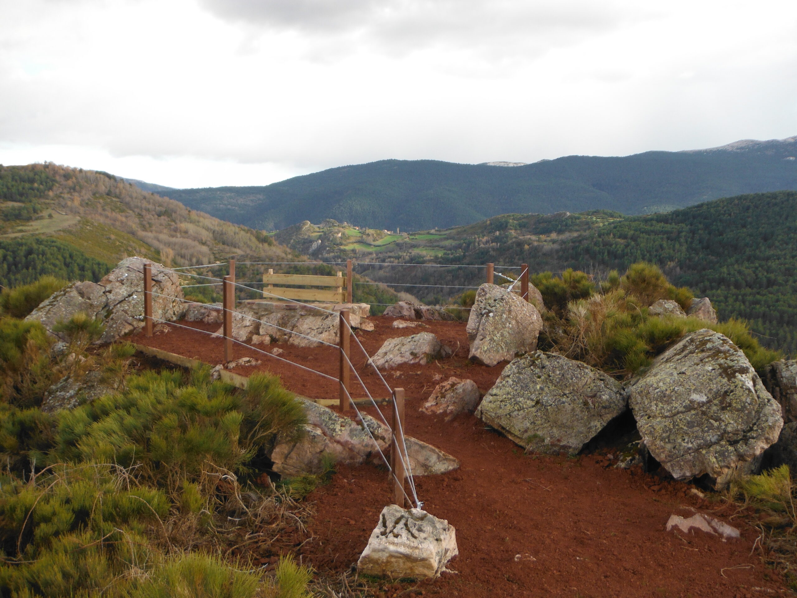 Acceso al mirador Acceso al mirador