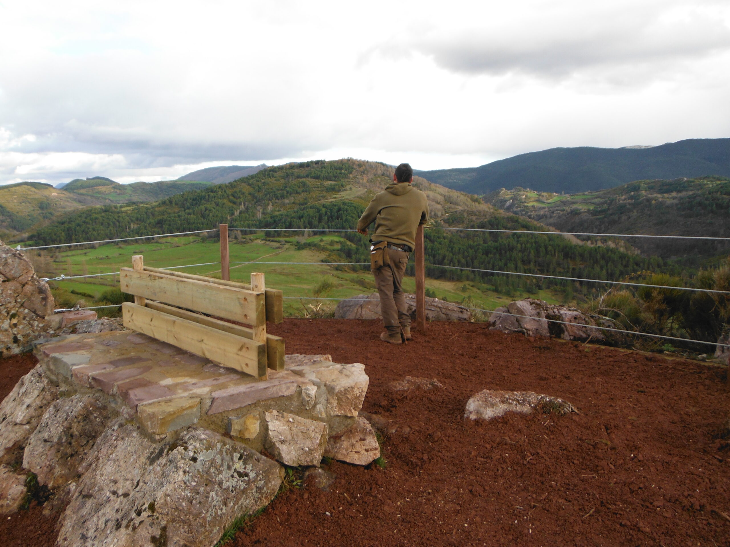 Vista hacia el Valle del Alto Isábena